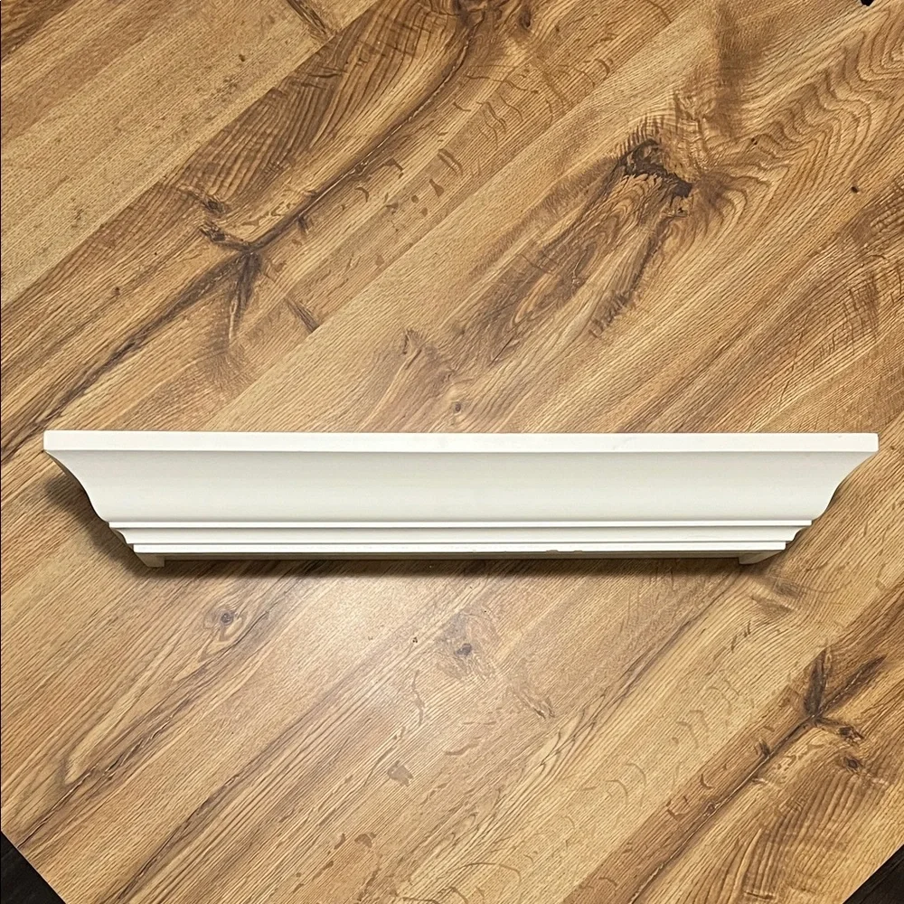 Elegant Cream Wall Shelf | Set of 3